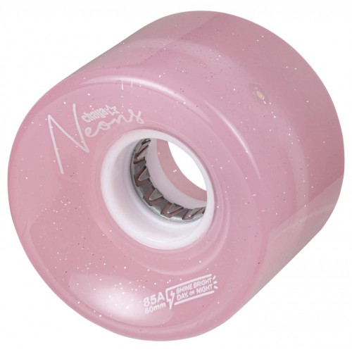 Колеса для квадов Chaya Neon Pink LED 65x38/78A 4-pack в магазине Rollbay.ru