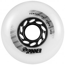 Колеса для роликов Powerslide Spinner 80mm/88A белые, 4-pack