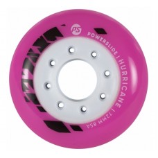 Колеса для роликов Powerslide Hurricane 72mm/85A (Pink/White) 4-pack
