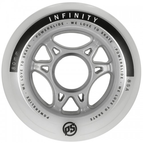 Колеса для роликов Powerslide Infinity 80mm/85A 4-pack в магазине Rollbay.ru