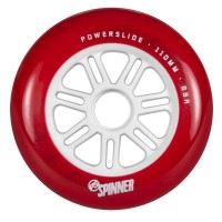 Колеса для роликов Powerslide Spinner 110/88A красные, 3-pack