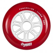 Колесо для роликов Powerslide Spinner 110mm/88A. Красный