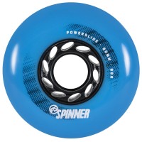 Колеса для роликов Powerslide Spinner 80mm/88A. Синий 4-pack