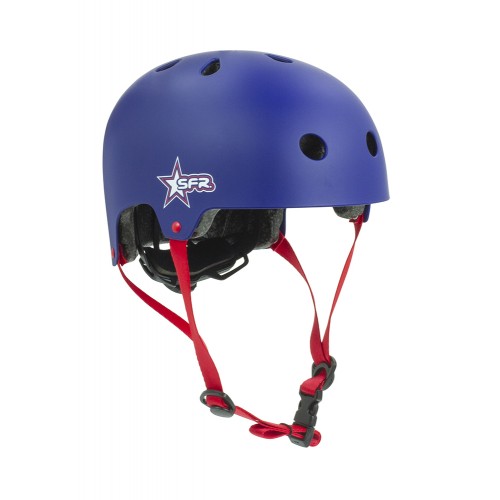 Шлем детский для роликов SFR Kids Helmet Blue/Red в магазине Rollbay.ru