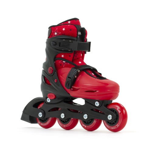 Ролики SFR Plazma Adjustable Skates Black/Red в магазине Rollbay.ru
